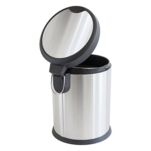 Treteimer Mülleimer Abfalleimer mit Absenkautomatik – 3,5 oder 20 Liter (5 Liter) - 4