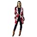 Produktbild Toasye Weite Strickjacke Mit Langen äRmeln FüR Frauen Im Herbst Und Winter Damen Plaid Patchwork Warme Langarm Weste Jacke Mantel Outwear Tops