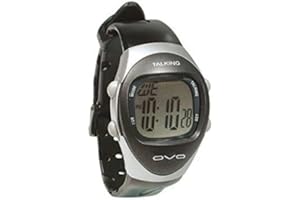 GENERIC Orologio Parlante in lingua Italiana per Anziani, Ipovedenti o ciechi con sveglia, calendario, cronometro