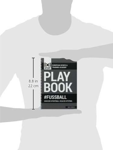 Das beliebte 1x1SPORT Playbook #FUSSBALL | Spielfeldvorlagen & Trainingshilfen für Fußballtrainer - 3