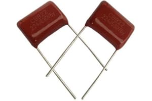 CIZIHUU 10 condensateurs CBB 630 V, 630 V 104J 10 mm