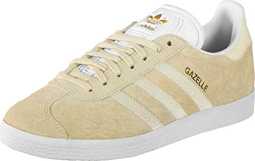 adidas Women's Gazelle W Fitness Shoes, Multicolour Tincru/FTW Bla 000, 6.5 UK