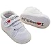Produktbild EROSPA® Babyschuhe I Love Mama & Papa Lauflernschuhe Unisex Mädchen Jungen Sneaker Schühchen Weiche Sohle 12 cm