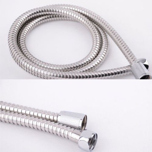 Neu Kopfbrause Duschkopf Duschbrause Handbrause mit Schlauch & Duschkopf-Halter - 3