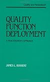 Image de Quality Function Deployment: The Practitioner's Approach