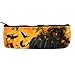 Price comparison product image Halloween Pumpkin Orange Luminos Bat Pen Pencil Case Stationery Pouch Bag