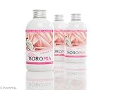 modo de uso: Producto concentrado. Agitar antes del uso. En lavadora: sustancia 10/20ml de producto la bandeja de la lavadora dedicada al último enjuague, dependiendo de la intensidad del perfume que se quiera obtener. A mano: añadir 10/20 ml de producto cada 5 litros de agua en el último enjuague utilizando guantes protectoras.