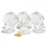 Lieferumfang: 18-tlg. Kaffeegeschirr Theresa für 6 Personen