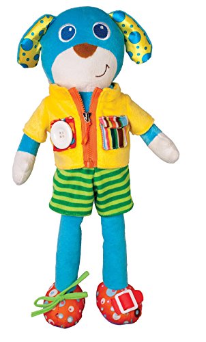 Toy learn to dress Teddy Dog - Childrens activity doll