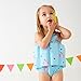 Splash About Kids Float Suit with Adjustable Buoyancy - Apple Daisy, 1-2 Years