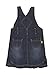 Steiff Baby Girls 0006845 Latzrock Skirt, Blue (Dark Blue Denim ), 4 Years (Manufacturer size: 104)