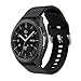 Produktbild bingT Samsung Galaxy Watch 42mm Armband,20mm Silikon Armband Sportarmband Uhrenarmband Ersatz für Samsung Galaxy Watch 42mm /Gear Sport/Gear S2 Classic Watch (Schwarz)