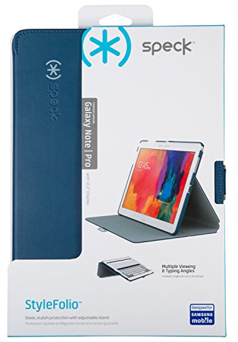 Speck SPK-A2615 StyleFolio Deep Sea Blau/Nickel Grau für Samsung Galaxy Tab Note Pro 12.2 - 6