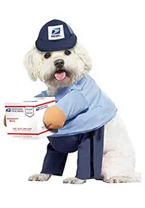 California Costumes US Mail Carrier Pupdog Costumes, Pet, Blue, Large