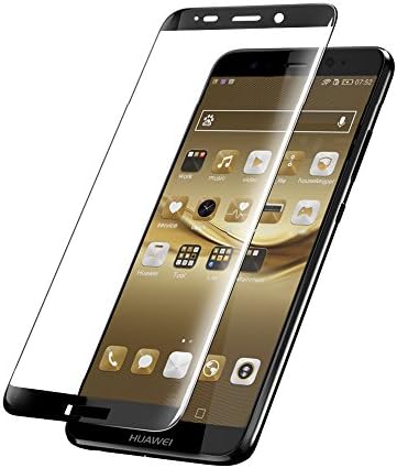 Huawei Mate 10 Pro Screen Protector [Full Coverage] [9H Hardness] [Ultra Clear] [Case Friendly] [Bubble Free] Premium Tempered Glass Screen Protector for Huawei Mate 10 Pro (Black)