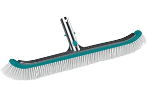 ‎BAYROL BAYROL Reinigungsbürste 50 cm mit Polypropylen-Borsten für die Poolreinigung - Verbindungsstück aus Aluminium - verwendbar auf allen Pooloberflächen - kompatibel mit allen Standart-Teleskopstangen