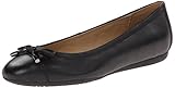  Geox Damen D LOLA A Geschlossene Ballerinas, Schwarz (BLACKC9999), 35 EU