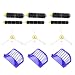 Produktbild fggfgjg Praktische 3pcs Eckbürste 3pcs Reiniger Filter 3pcs Rolling Brush Kit (weiß & gelb)