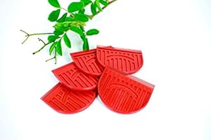 KAREN MARIE KLIP PAPIRMUSEETS BY A/S Quilling Comb/Quilling Kamm superfein - rot BIG PACK 5 Stück