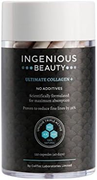 Ingenious Beauty Ultimate Collagen + Skin Supplement Capsules