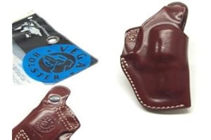 VEGA HOLSTER Fondina Vega cuoio da fianco T121 per colt detective 2 pollici MARRONE DX