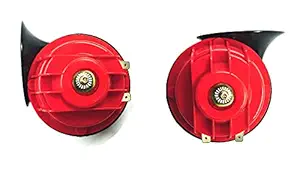 A2D Heavy Sound Super Type R Passenger Car Horn For Volkswagen Polo Type 1 (Set of 2).