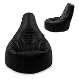 Se puede utilizar como una silla con respaldo, pero también se puede reclinar para una mayor comodidad.