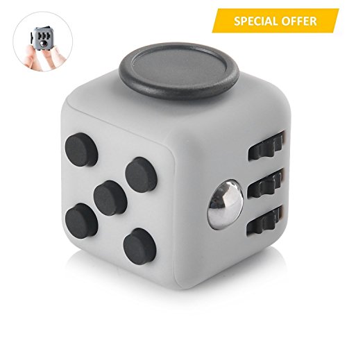 EpochAir Fidget Cube Relieves Stress And Anxiety for Children and Adults Anxiety Attention Toy (White) EpochAir Fidget Cube Relieves Stress And Anxiety for Children and Adults Anxiety Attention Toy (White)