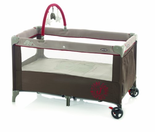 Baby Travel Cot With Toy Bar Jané Duo Level R23 Mon Petit Elephant