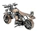 Produktbild Motorrad Dekoration Modell, Bronze Retro Classic handgefertigt Eisen Motorrad Handarbeit Eisen Metall Motorrad Sammlerstück Art Skulptur Motorrad für Home Decor, bronze, M36-2