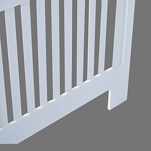 Homcom® Heizkörperverkleidung Heizkörperabdeckung Heizungsverkleidung Heizkörper Radiator Cover Abdeckung (Modell2/172x19x81 cm) - 9