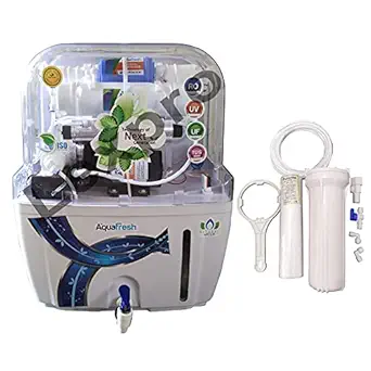 Lexpro Aquafresh Swift Technology Of Next Generation 15 Liter 7 Stage RO+UV+UF+TDS CONTROLLER+SEDIMENT+CARBON FILTER+MINERAL CARTRIDGE +100GPD High PressururePump