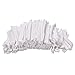 Velishy 100 pcs Disposable Non-woven Bouffant Cap Hair Net Cap ,Elastic Free Size