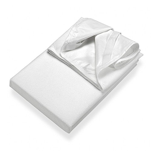 AGIA TEX wasserdichter Matratzenschoner Matratzen-Auflage Frottee-Gewebe atmungsaktiv Inkontinenz-Schutz Größe 90 x 200 cm - 3