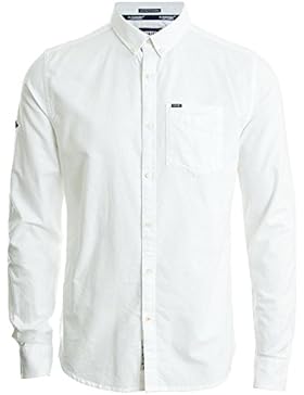 Superdry Ultimate Oxford L/S Shirt Optic White