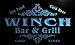 Produktbild u48622-b WINCH Family Name Bar & Grill Home Decor Neon Light Sign Barlicht Neonlicht Lichtwerbung