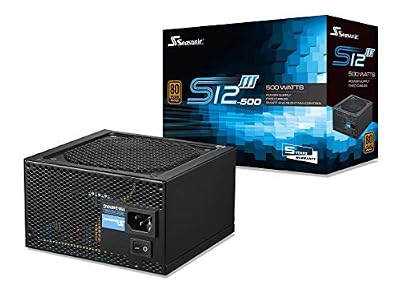 Seasonic S12III 500 - Alimentation PC Non modulaire - Bronze 80 Plus - 500 Watt