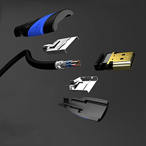 KabelDirekt 9m HDMI Verlängerungskabel / kompatibel mit HDMI 2.0a/b, 2.0, 1.4a (Ultra HD, 4K, 3D, Full HD, 1080p, HDR, ARC, Highspeed mit Ethernet) – TOP Series - 5