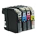 Produktbild Generisch Kompatible Tintenpatronen Ersatz für Brother LC 121 XL LC121 LC-121 121XL LC121XL LC-121XL Tintenpatronen Hohe Kapazität kompatibel für Brother DCP-J552DW DCP-J752DW DCP-J132W DCP-J152W DCP-J172W MFC-J470DW MFC-J650DW MFC-J870DW MFC-J245 Tintenpatronen für Inkjet Drucker (1 Schwarz,1 Cyan,1 Magenta, 1Gelb)