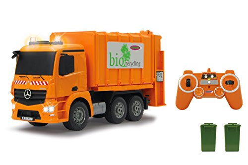 Jamara 405079 - Veicolo Camion della Spazzatura Mercedes Anton 1:20 2.4 GHz