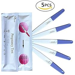 5 xTests de grossesse 25 MIU/ML 99,5% Test de Grossesse Précis
