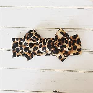 leopard baby headband