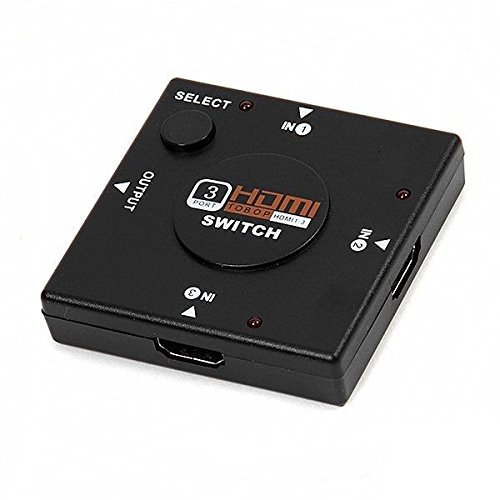 3×1 HDMI Switch Schwarz Yatek YK-0301C - 2