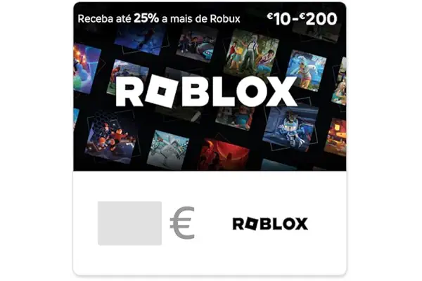 Roblox – Cartão-presente digital para Portugal