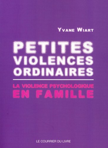 couverture de : Petites violences ordinaires