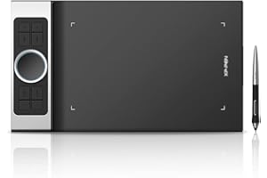 XP-PEN XPPen Deco Pro Medium Tablette Graphique Android avec Double roulettes 11x6 Pouces 8 Raccourcis Stylet à 8192 Niveaux Compatible avec Mac/Windows/Smartphone Android/Chrome OS