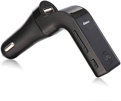 MOKE New Car Kit MP3 Player LCD Wireless FM Transmitter Modulator Bluetooth Car Charger (Black)