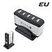 Produktbild Universeller Hub-Plug-and-Play-Hub mit Sieben Ports und USB 2.0-Hub, der über Ein Netzteil mit der Basis mit Sieben Steckplätzen mit Strom versorgt Wird