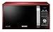 Produktbild Samsung MG23F301TCR/EG Mikrowelle / 800 W / 23 L Garraum / 20 Vitalprogramme / Eco Modus / Keramik-Emaille-Innenraum / rot