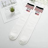 ❤ Seleccione telas de alta calidad, textura exquisita, diseño transpirable, absorbente del sudor, duradero, simple y moderno, calcetines de tela muy elásticos, tela transpirable para las piernas, talón de 90 grados redondo y antideslizante, antideslizante y antideslizante Absorción de impactos, más cómodo de llevar, adecuado para entrenamiento diario de fútbol,   baloncesto, carrera, fitness, escalada, ciclismo, todo tipo de juegos de pelota. Haz la vida más divertida.